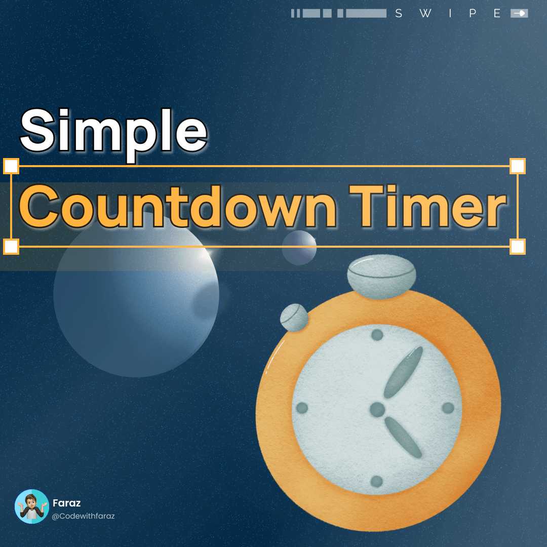 Simple Countdown Timer